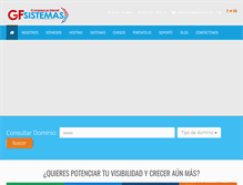 Tablet Screenshot of gfsistemas.net